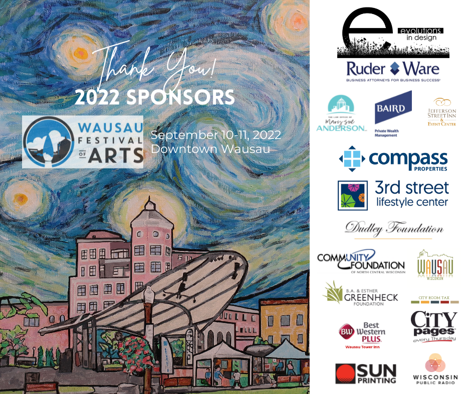 Sponsors Wausau Festival of Arts